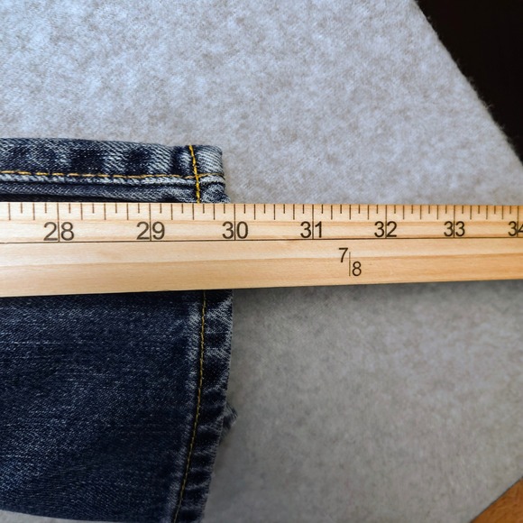 Polo Ralph Lauren Jeans Authentic‎ Dungarees Denim Pants Relaxed Fit 38x30 - Picture 7 of 8